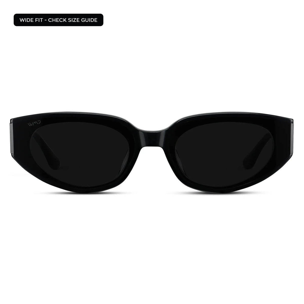 Flat-Lens Cat-Eye Sunglasses